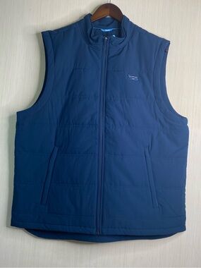 NWT Good Good Golf Men's Navy Quilted Vest Lightweight 2XL